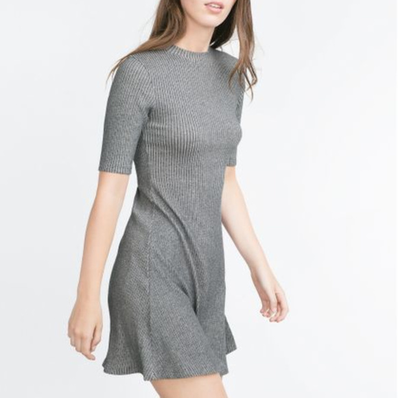 Zara | Dresses | Zara Heathered Gray 